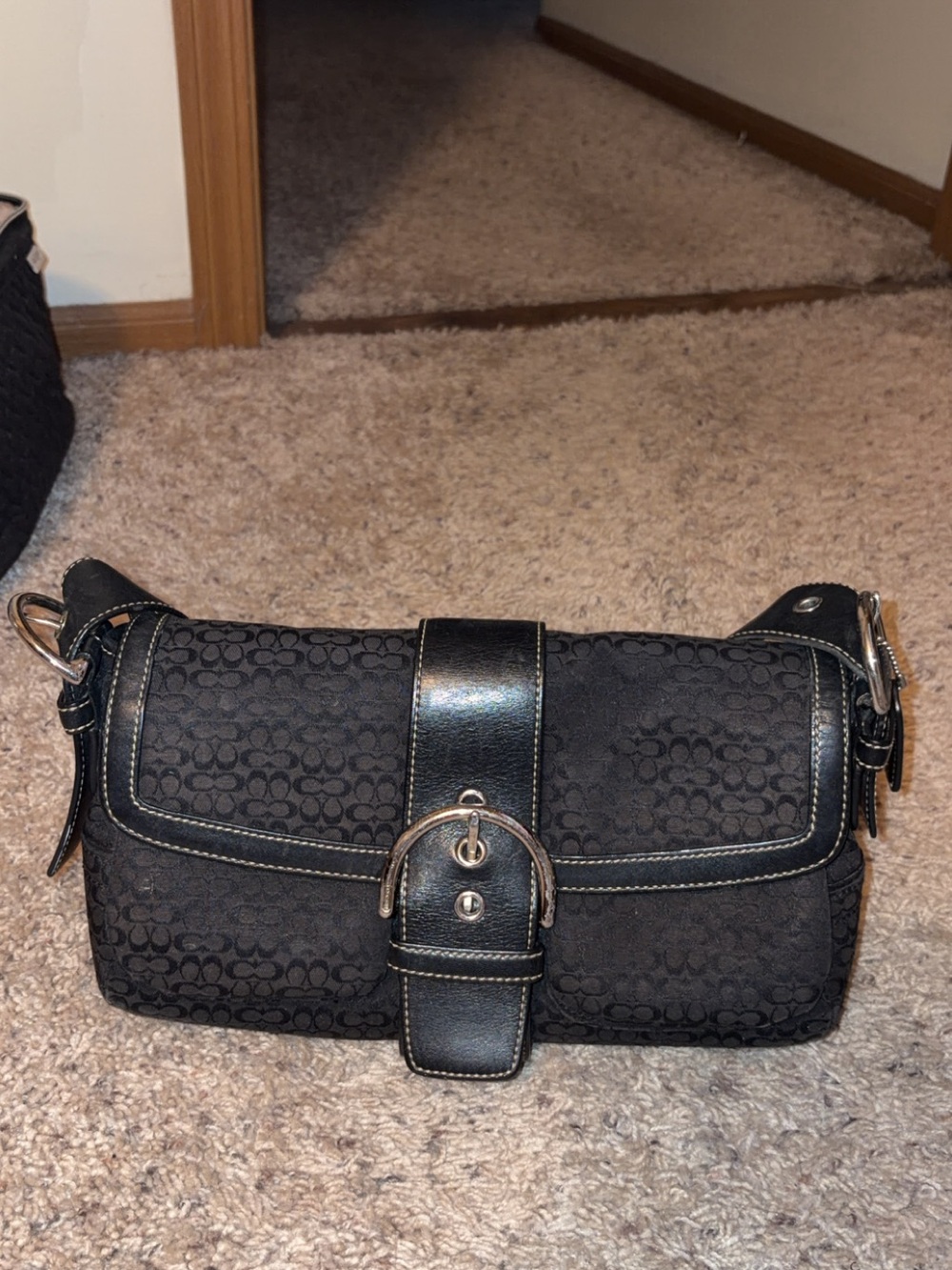 Coach SoHo Signature Flap Bag